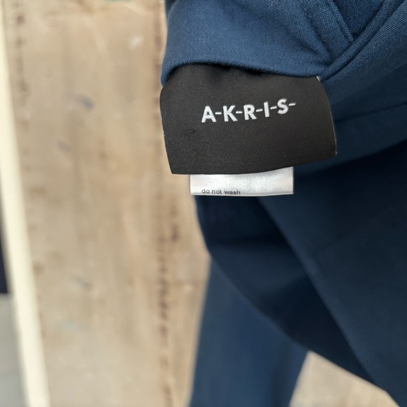 Akris Mulberry Silk Cotton Blend Crop Jacket - Picture 4 of 6